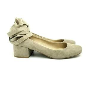 Steve Madden Williams Ankle Straps Lace Up Strappy Block Heel Shoes Round Toes 9